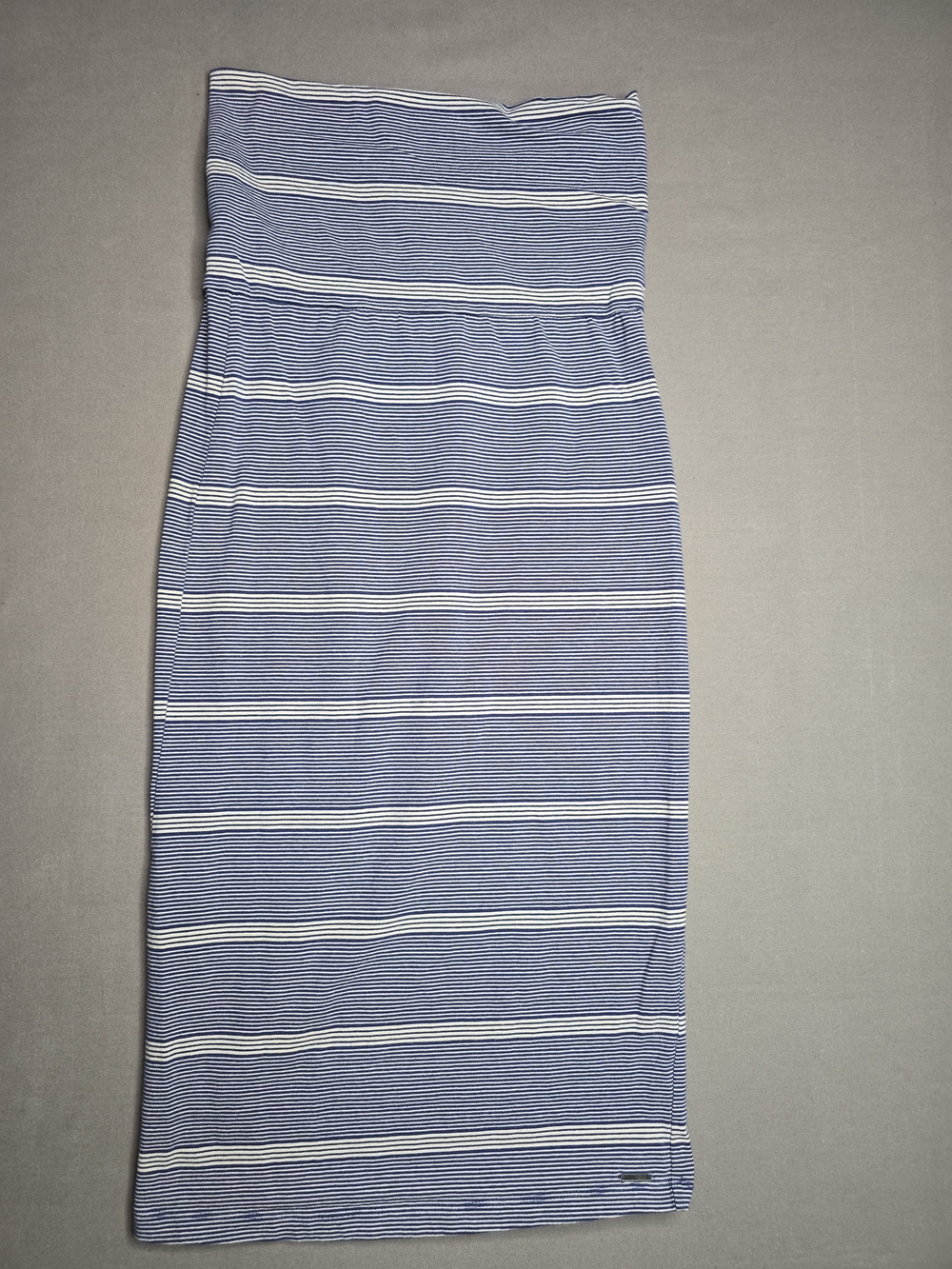 Roxy Blue and White Striped Knit Top - Picture 2 of 7